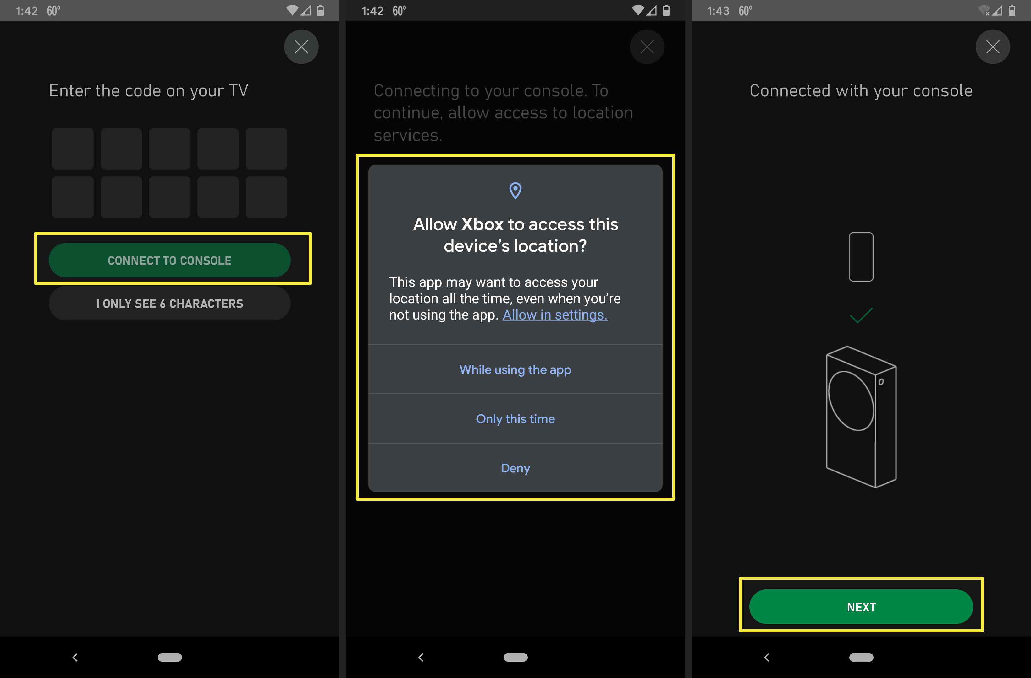 xbox app sign in