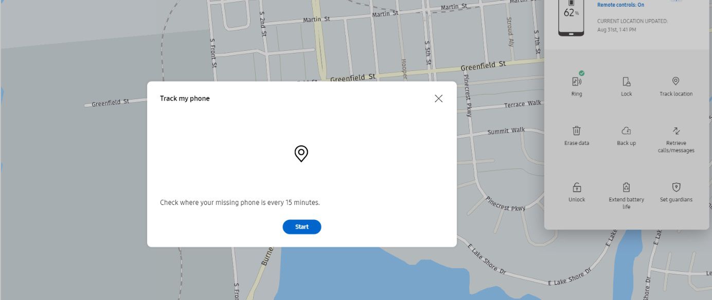 how to use samsung find my mobile